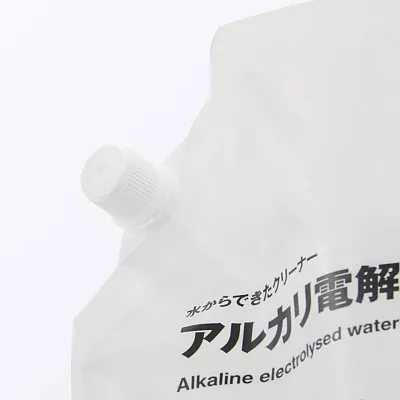 일본 무인양품 물로 만든 클리너 알칼리 전해수 리필용 1050mL