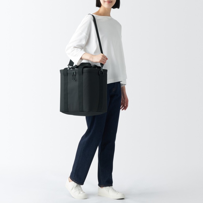 일본 무인양품 보냉 가방 L 32x30x21cm