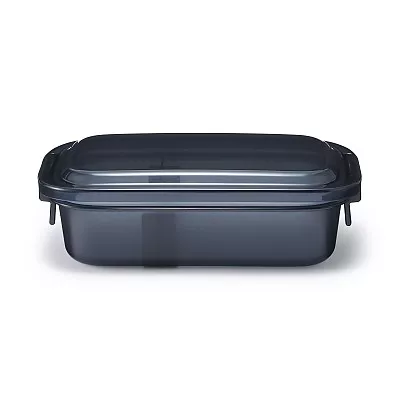 일본 무인양품 세척하기 쉬운 도시락통 500ml 블랙