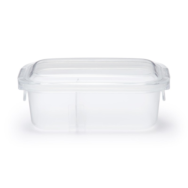 일본 무인양품 세척하기 쉬운 도시락통 670ml 클리어