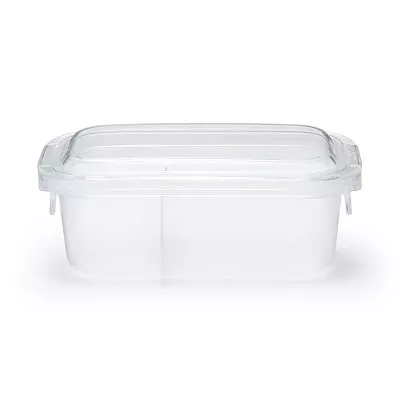 일본 무인양품 세척하기 쉬운 도시락통 670ml 클리어