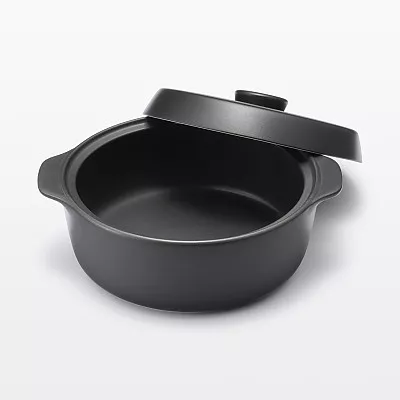 일본 무인양품 냄새가 잘 배지 않는 IH 인덕션 대응 뚝배기 3~4인용 2700mL