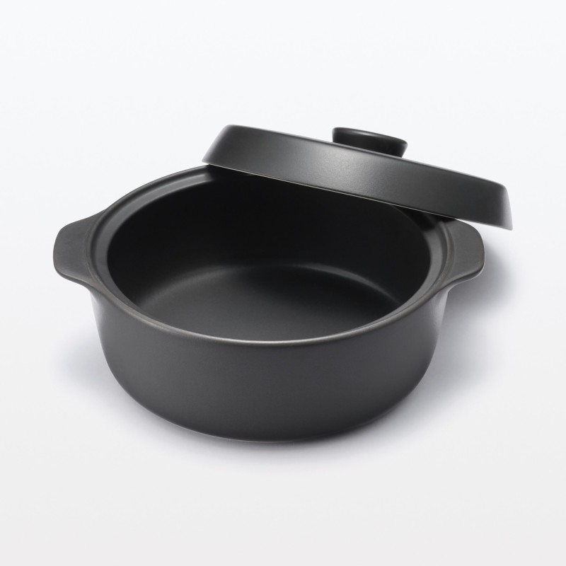 일본 무인양품 냄새가 잘 배지 않는 IH 인덕션 대응 뚝배기 3~4인용 2700mL