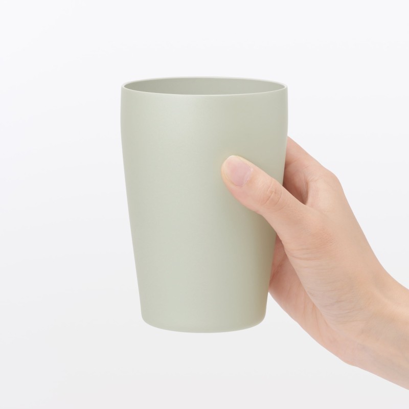 일본 무인양품 스테인리스 진공 단열 이중 구조 보냉 텀블러 450mL 라이트그린