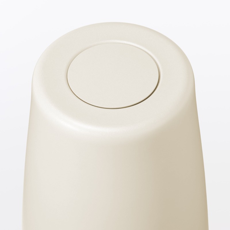 일본 무인양품 스테인리스 진공 단열 이중 구조 보냉 텀블러 450mL 오프화이트