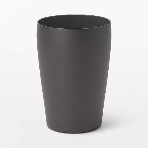 일본 무인양품 스테인리스 진공 단열 이중 구조 보냉 텀블러 450mL 차콜 그레이