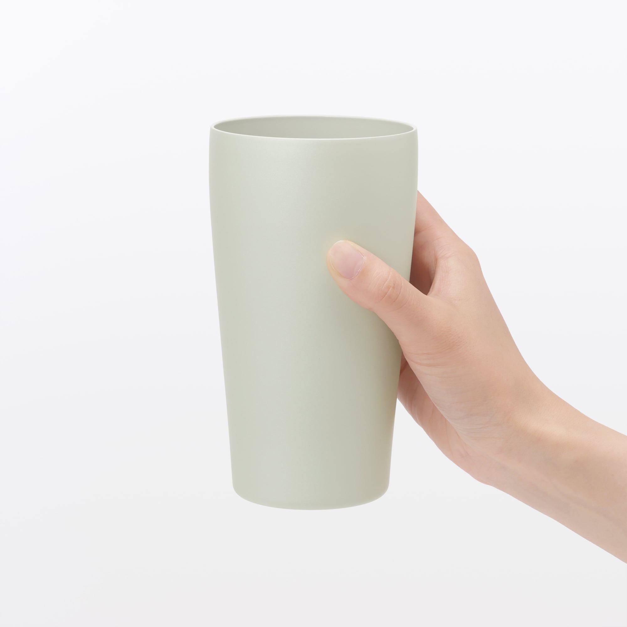 일본 무인양품 스테인리스 진공 단열 이중 구조 보냉 텀블러 600mL 라이트그린