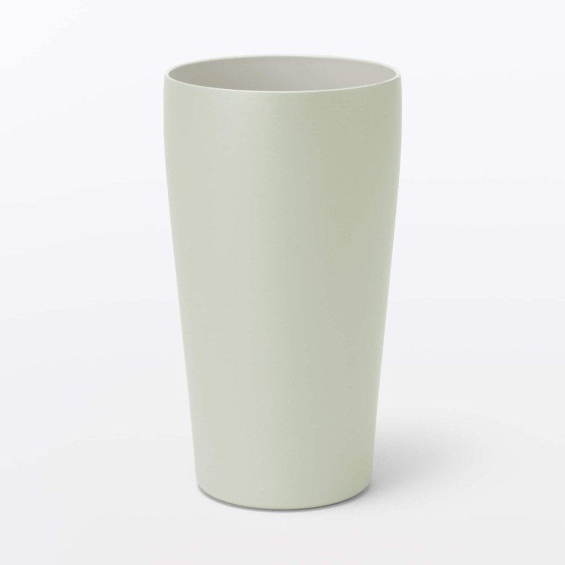 일본 무인양품 스테인리스 진공 단열 이중 구조 보냉 텀블러 600mL 라이트그린