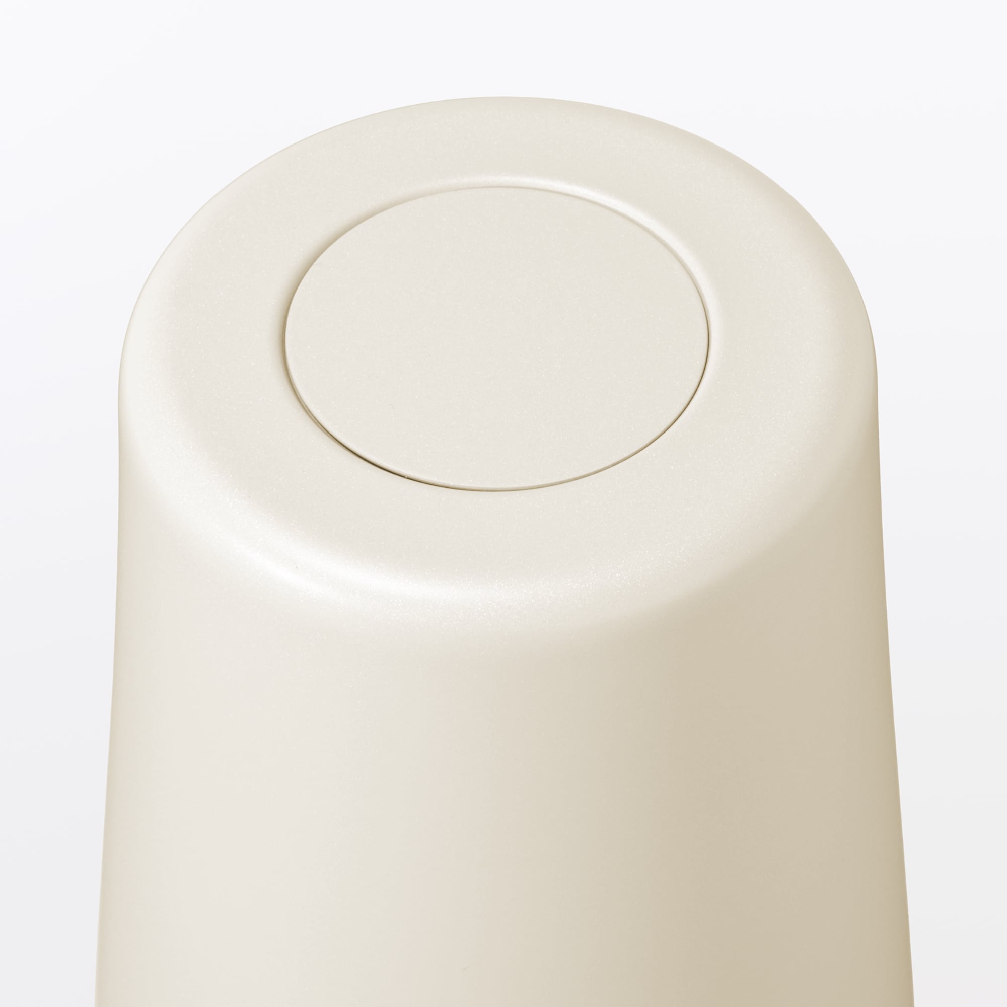 일본 무인양품 스테인리스 진공 단열 이중 구조 보냉 텀블러 600mL 오프화이트