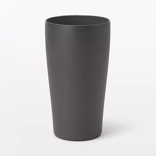 일본 무인양품 스테인리스 진공 단열 이중 구조 보냉 텀블러 600mL 차콜 그레이