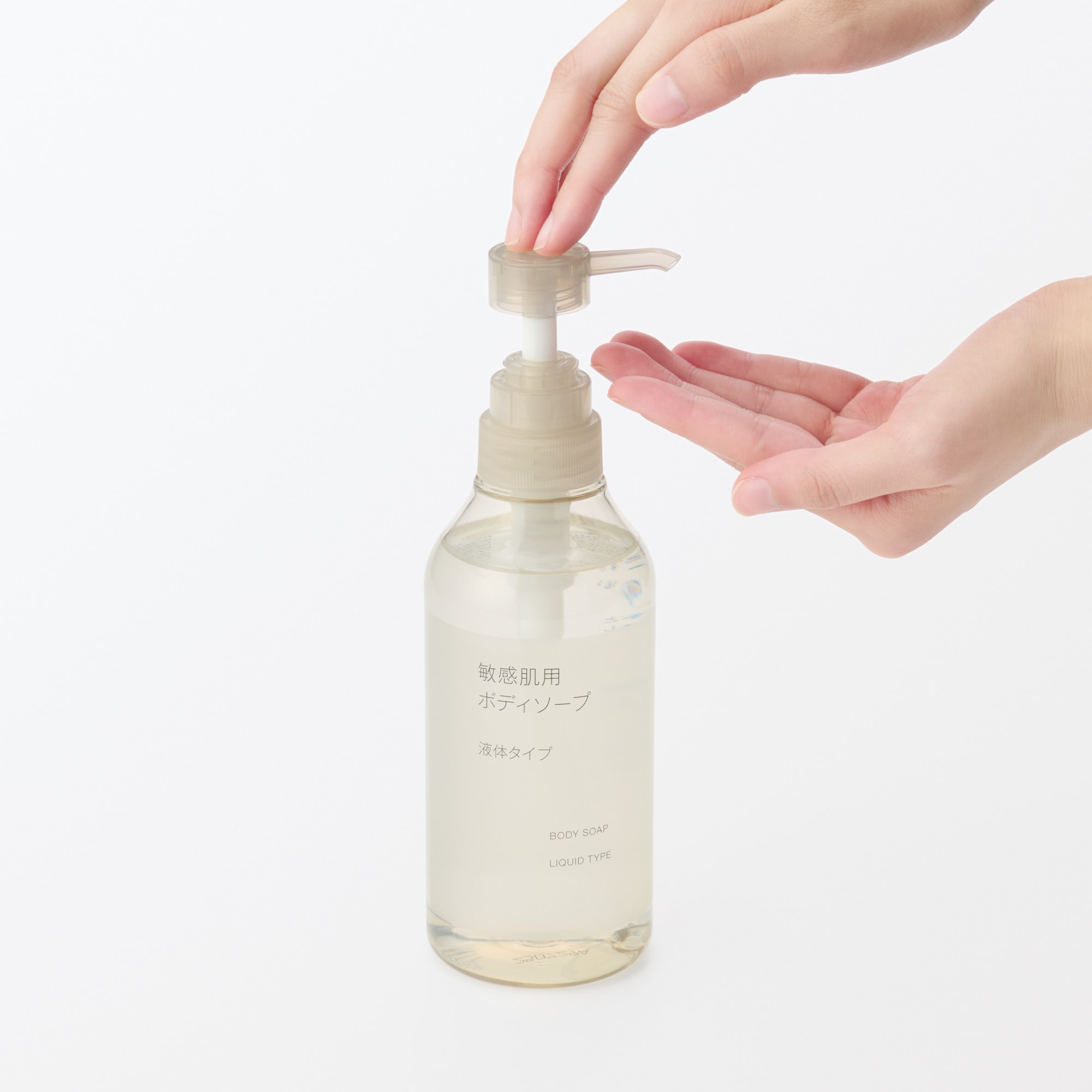 일본 무인양품 민감 피부용 바디워시 리퀴드 타입 400ml