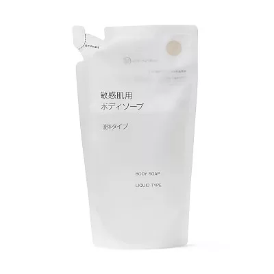 일본 무인양품 민감 피부용 바디워시 리퀴드 타입 리필용 340ml