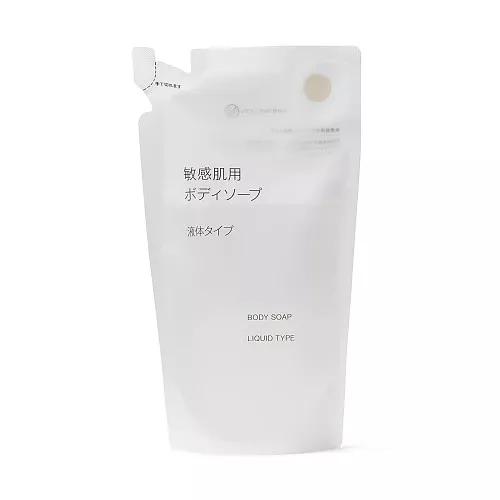 일본 무인양품 민감 피부용 바디워시 리퀴드 타입 리필용 340ml