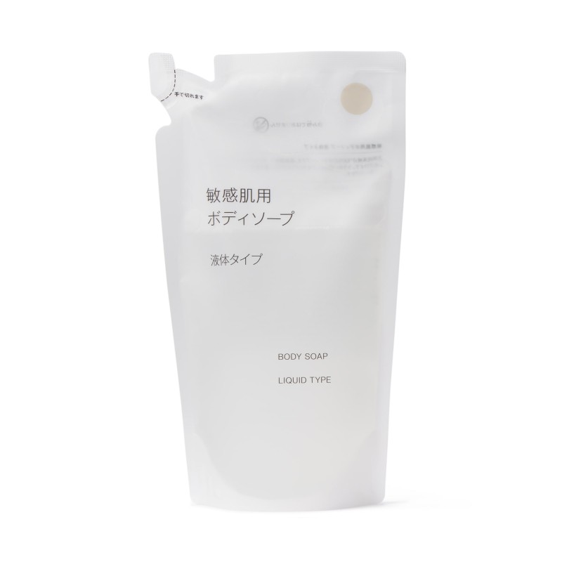 일본 무인양품 민감 피부용 바디워시 리퀴드 타입 리필용 340ml