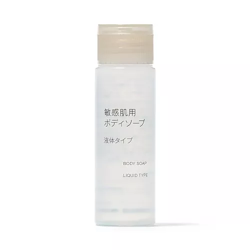 일본 무인양품 민감 피부용 바디워시 리퀴드 타입 휴대용 50ml