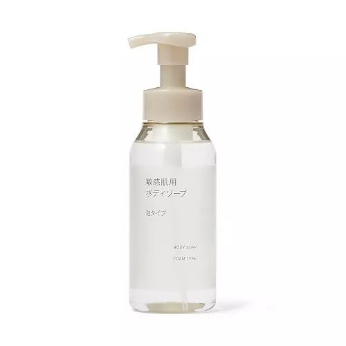일본 무인양품 민감 피부용 바디워시 폼 타입 400ml