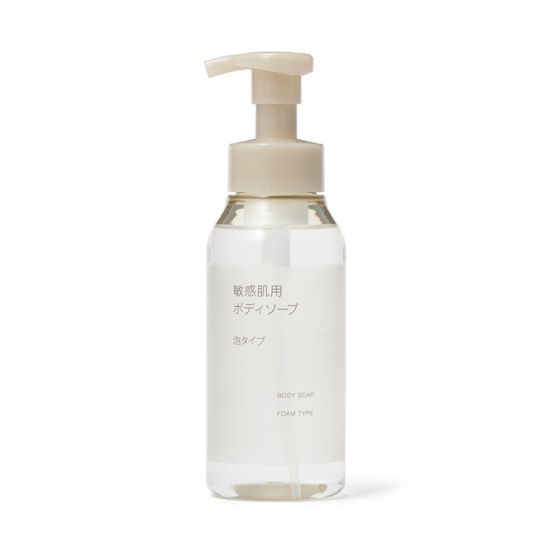 일본 무인양품 민감 피부용 바디워시 폼 타입 400ml
