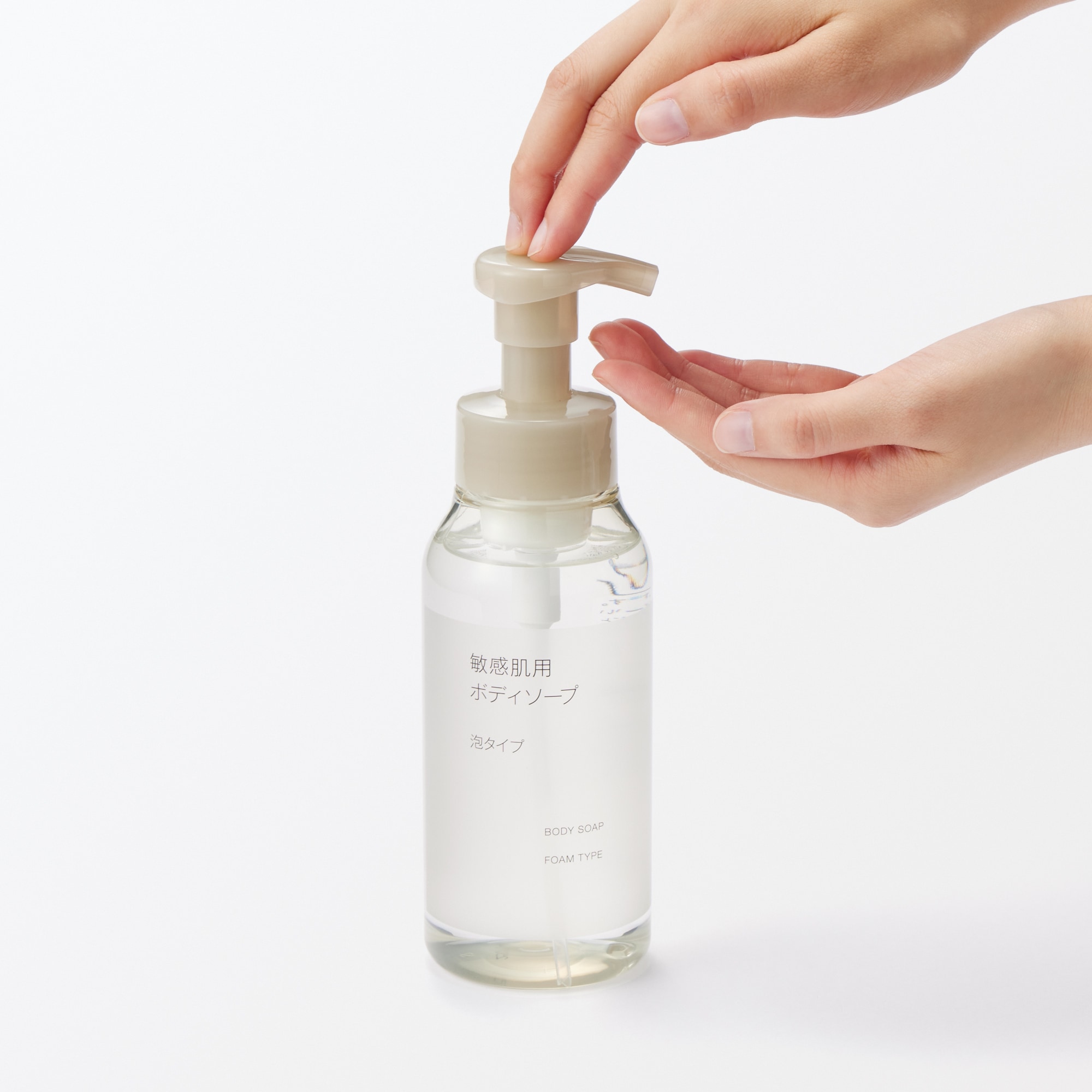 일본 무인양품 민감 피부용 바디워시 폼 타입 400ml