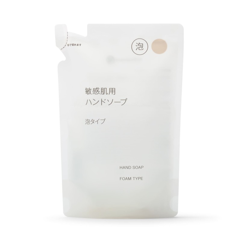 일본 무인양품 민감 피부용 핸드솝 폼 타입 리필용 200ml
