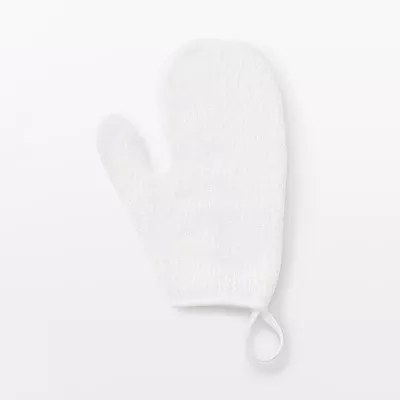 일본 무인양품 바디 샤워 장갑 한 손용 22cm