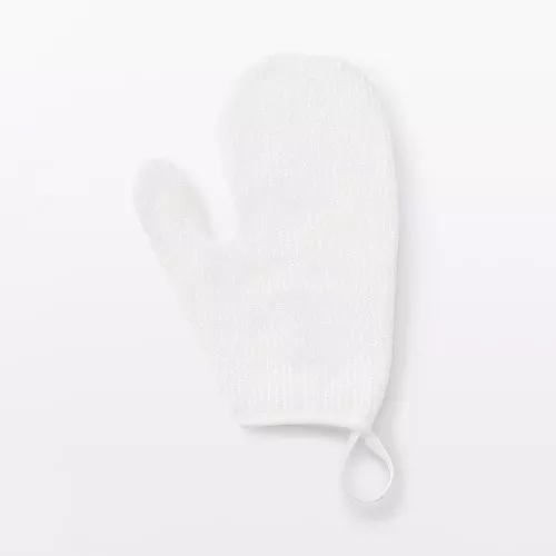 일본 무인양품 바디 샤워 장갑 한 손용 22cm