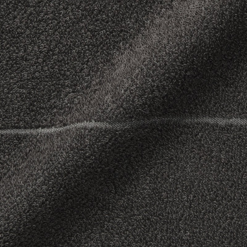 일본 무인양품 부드러운 얇은 목욕 타월 60x120cm 차콜 그레이