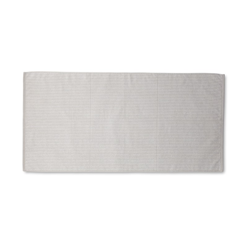 일본 무인양품 부드러운 얇은 목욕 타월 무늬 60x120cm 그레이 스트라이프