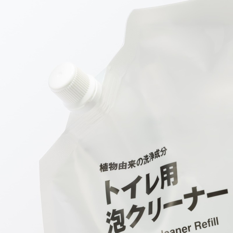 일본 무인양품 식물 유래 세정 성분 화장실용 거품 클리너 리필용 1050ml