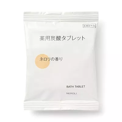 일본 무인양품 약용 탄산 태블릿 입욕제 네롤리향 40g