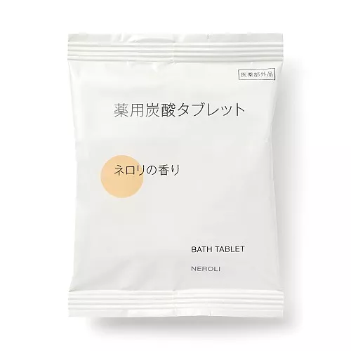 일본 무인양품 약용 탄산 태블릿 입욕제 네롤리향 40g
