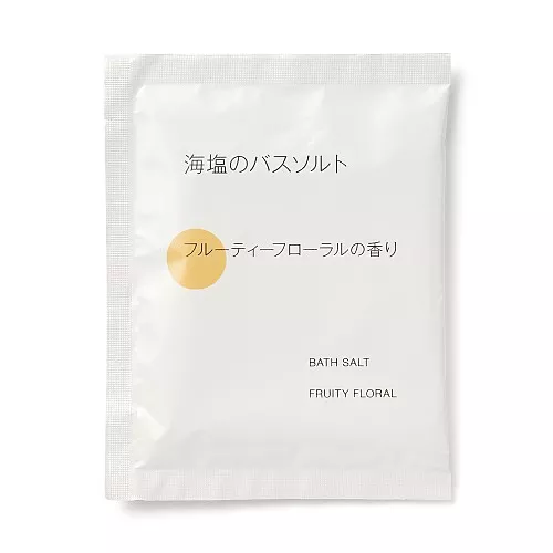 일본 무인양품 해염 배스솔트 프루티 플로럴향 40g
