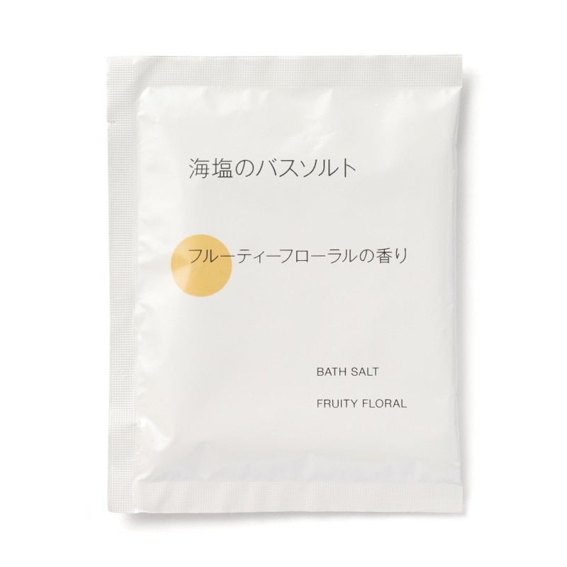 일본 무인양품 해염 배스솔트 프루티 플로럴향 40g