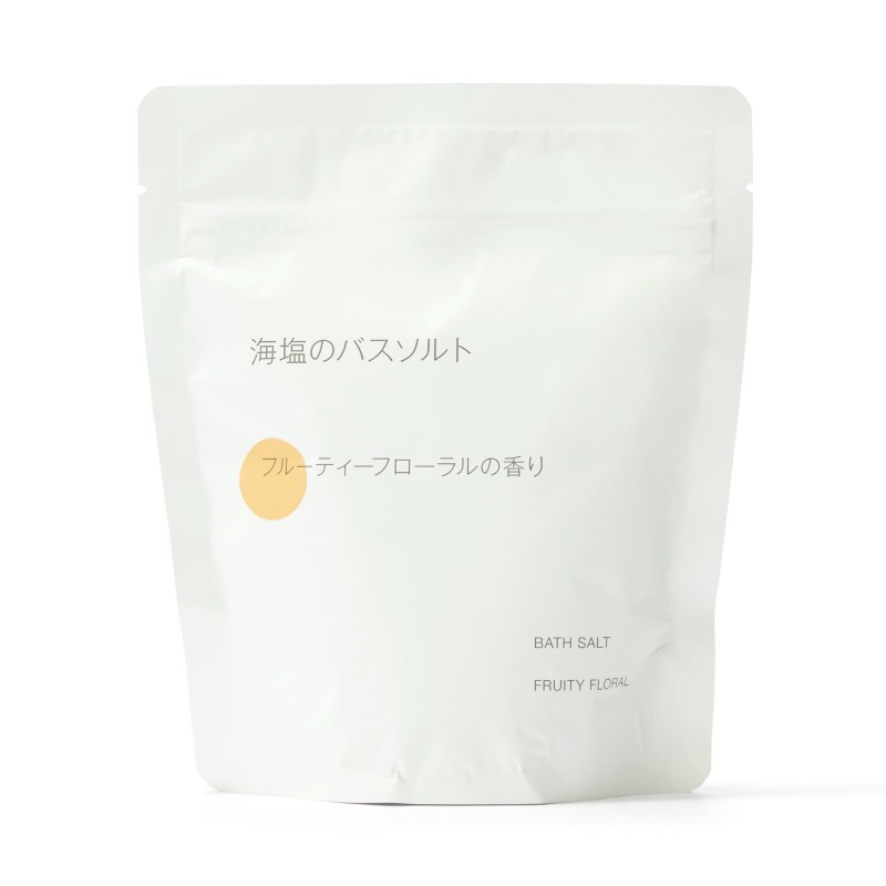 일본 무인양품 해염 배스솔트 프루티 플로럴향 스푼 포함 360g