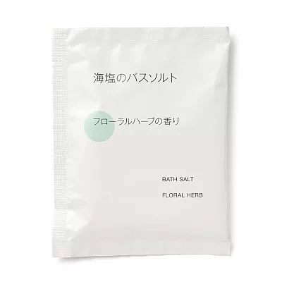 일본 무인양품 해염 배스솔트 플로럴 허브향 40g