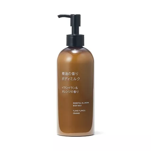 일본 무인양품 에센셜 오일 바디밀크 일랑일랑 오렌지향 300ml