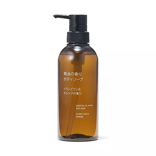 일본 무인양품 에센셜 오일 바디워시 일랑일랑 오렌지향 400ml