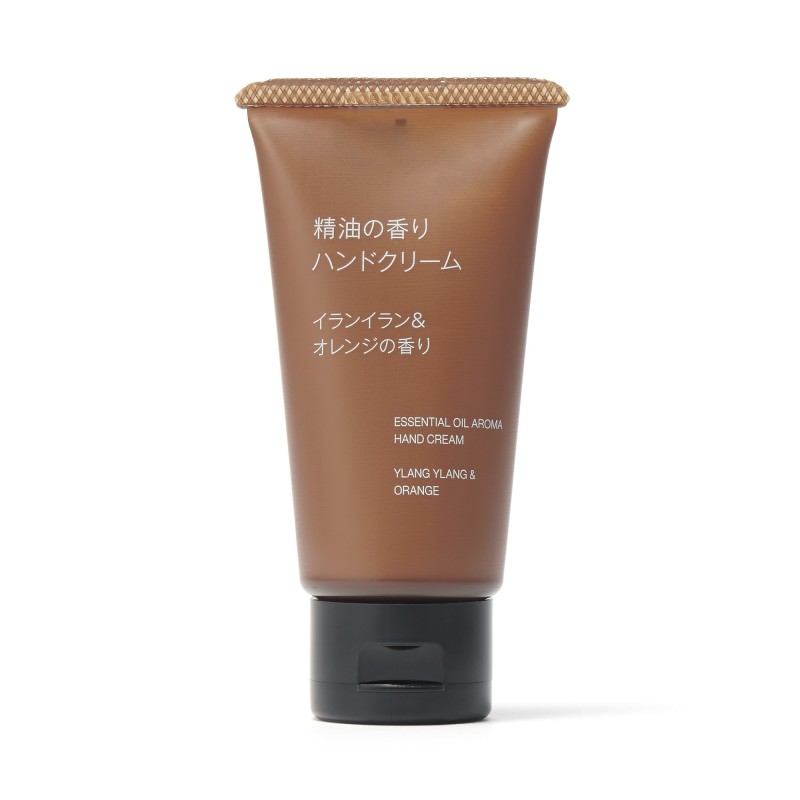 일본 무인양품 에센셜 오일 핸드크림 일랑일랑 오렌지향 50g