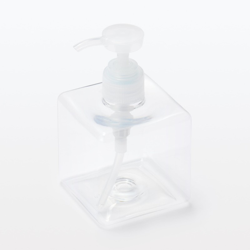 일본 무인양품 PET 리필 보틀 250ml 클리어