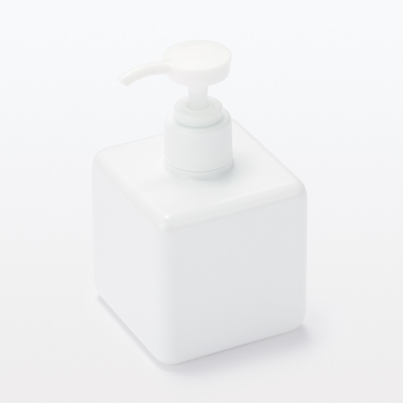 일본 무인양품 PET 리필 보틀 250ml 화이트
