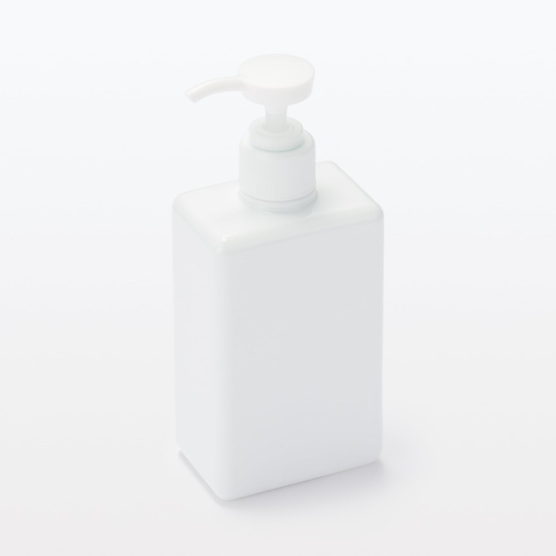 일본 무인양품 PET 리필 보틀 280ml 화이트