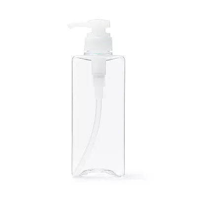 일본 무인양품 PET 리필 보틀 600ml 클리어