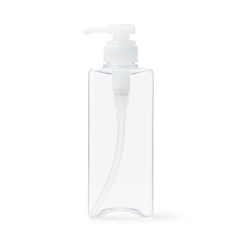 일본 무인양품 PET 리필 보틀 600ml 클리어