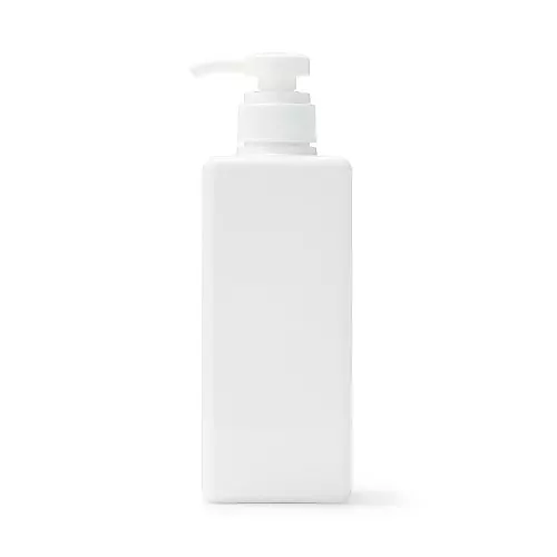 일본 무인양품 PET 리필 보틀 600ml 화이트