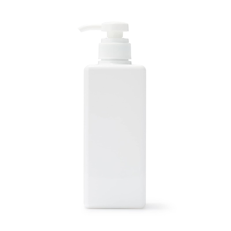 일본 무인양품 PET 리필 보틀 600ml 화이트