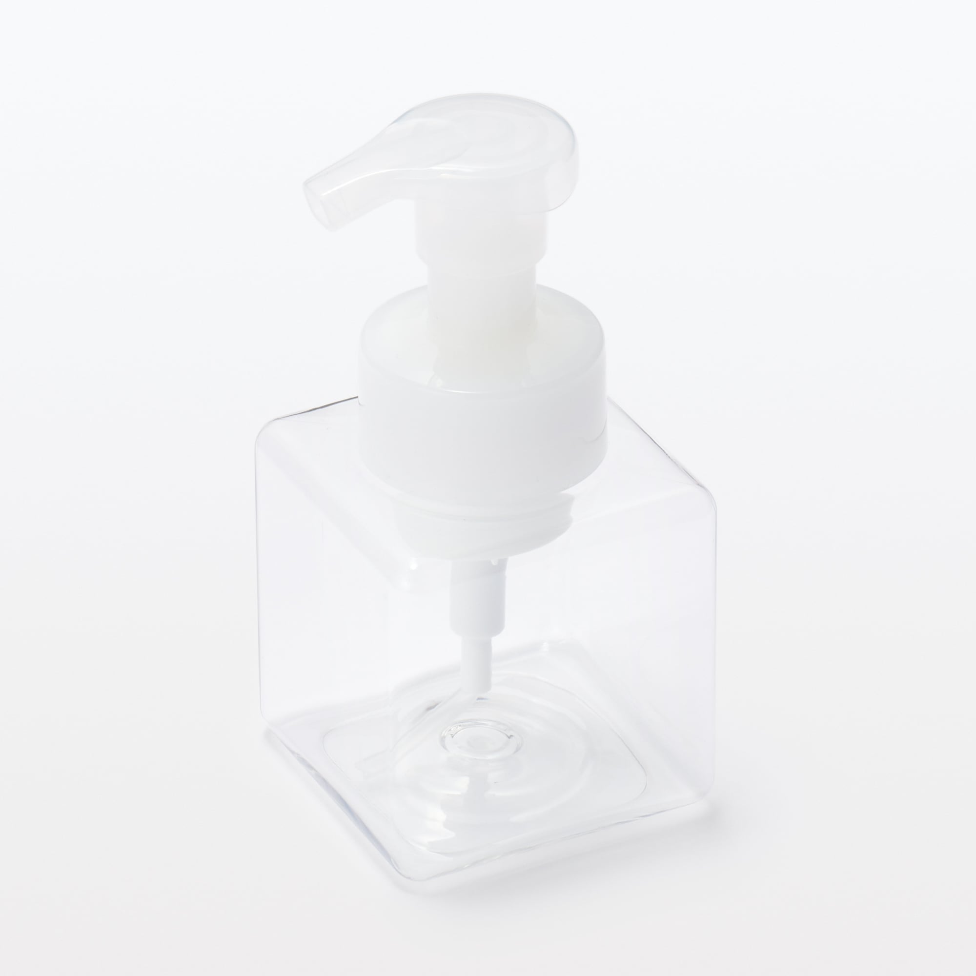 일본 무인양품 PET 리필 보틀 거품형 250ml 클리어