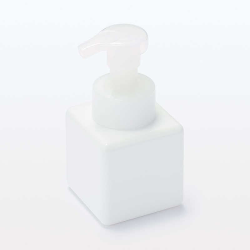 일본 무인양품 PET 리필 보틀 거품형 250ml 화이트