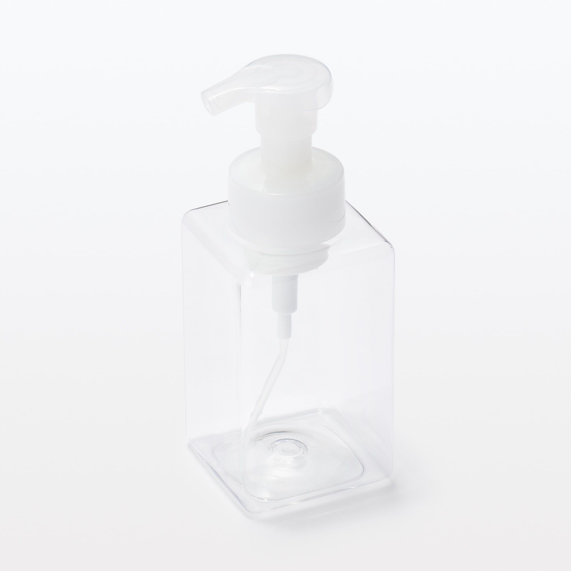 일본 무인양품 PET 리필 보틀 거품형 400ml 클리어