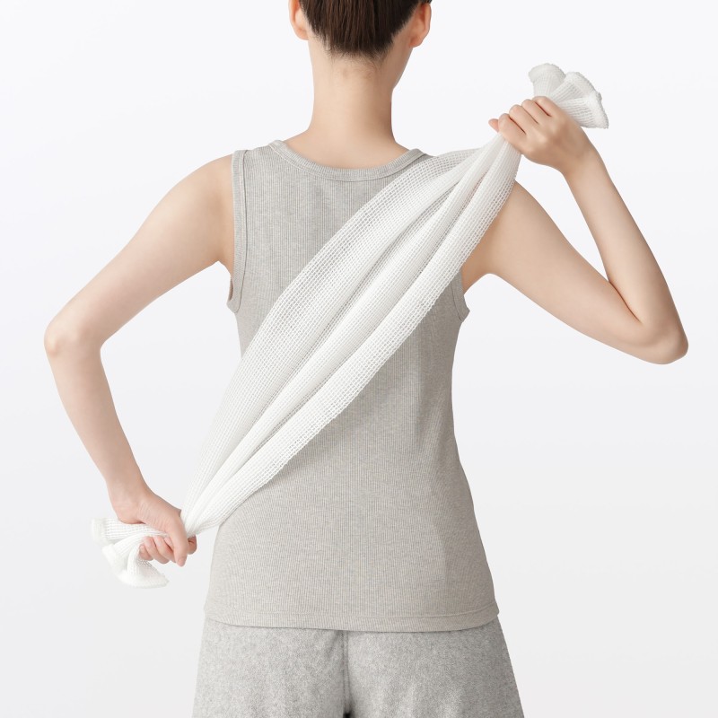 일본 무인양품 거품 바스타올 바디 타월 부드러운 타입 25x95cm