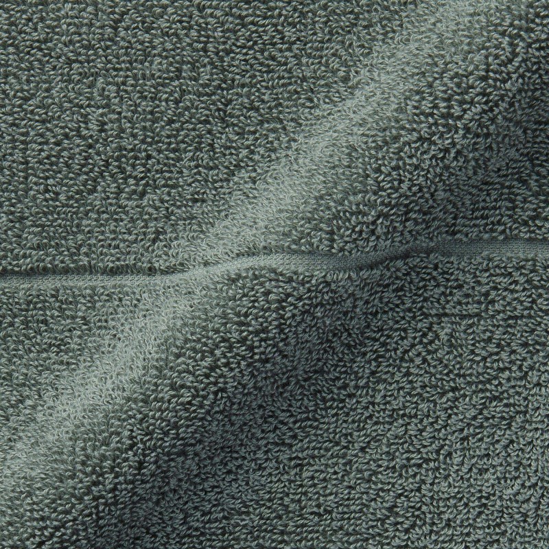 일본 무인양품 도톰한 파일 대형 목욕 타월 70x140cm 그린