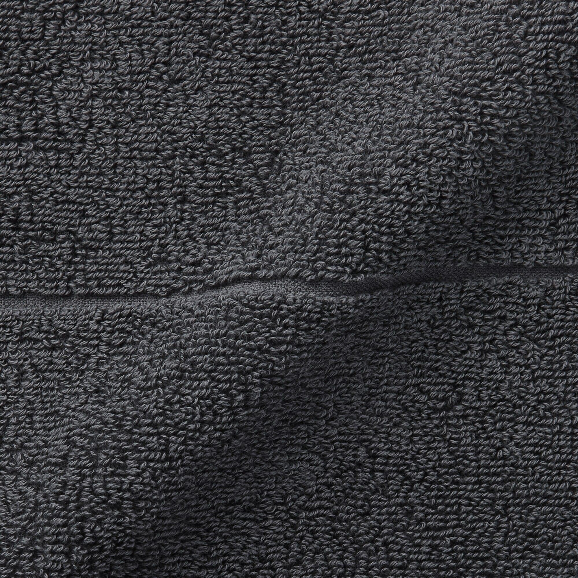 일본 무인양품 도톰한 파일 대형 목욕 타월 70x140cm 차콜